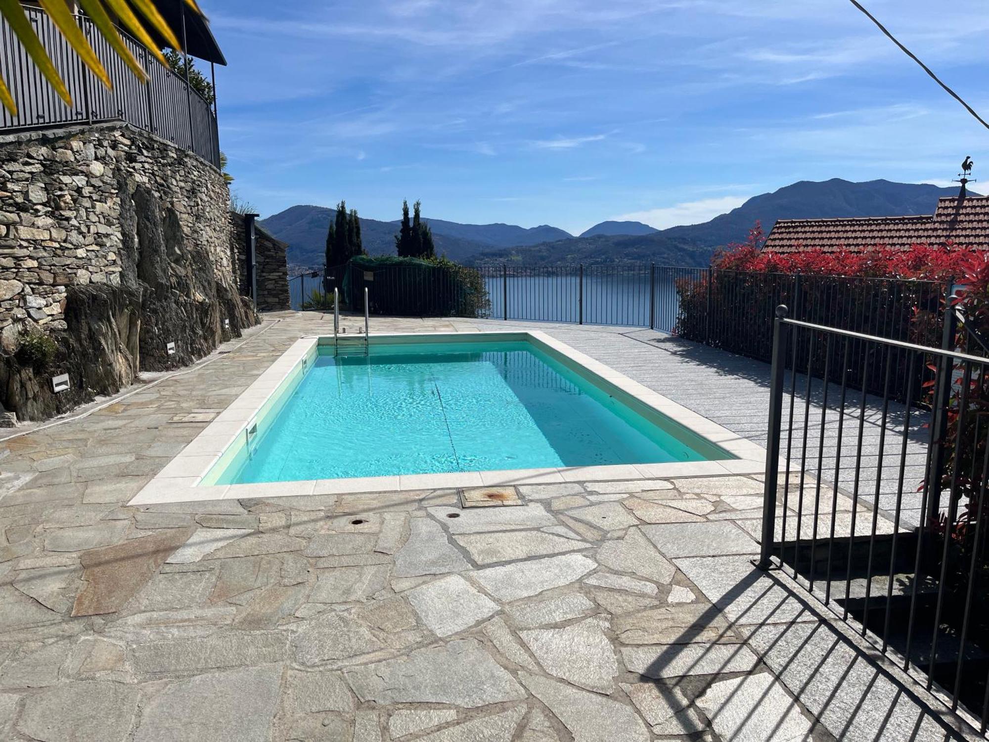 Villa Paradiso Cannero Riviera Exteriör bild